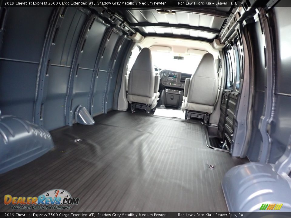 2019 Chevrolet Express 3500 Cargo Extended WT Shadow Gray Metallic / Medium Pewter Photo #7