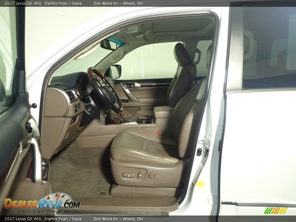 2017 Lexus GX 460 Starfire Pearl / Sepia Photo #26