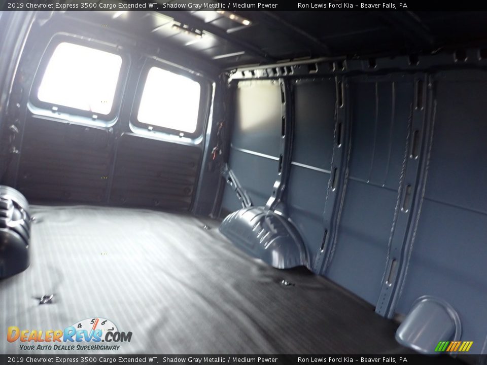 2019 Chevrolet Express 3500 Cargo Extended WT Shadow Gray Metallic / Medium Pewter Photo #8