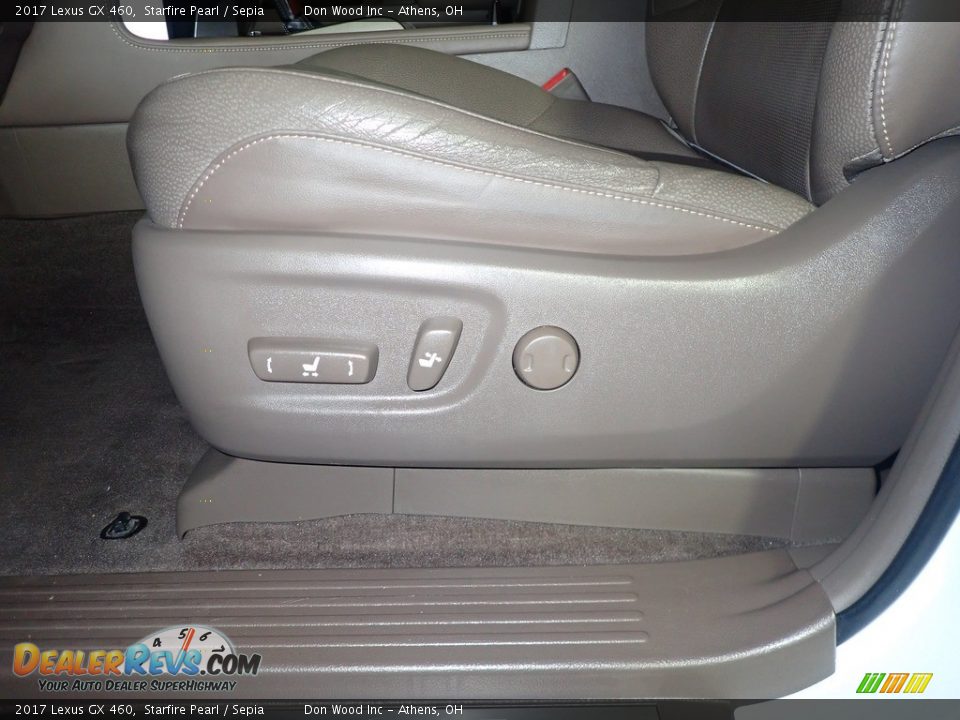 2017 Lexus GX 460 Starfire Pearl / Sepia Photo #27