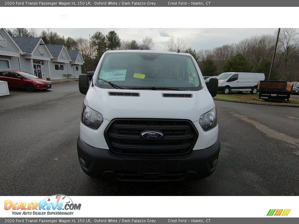 2020 Ford Transit Passenger Wagon XL 150 LR Oxford White / Dark Palazzo Grey Photo #2