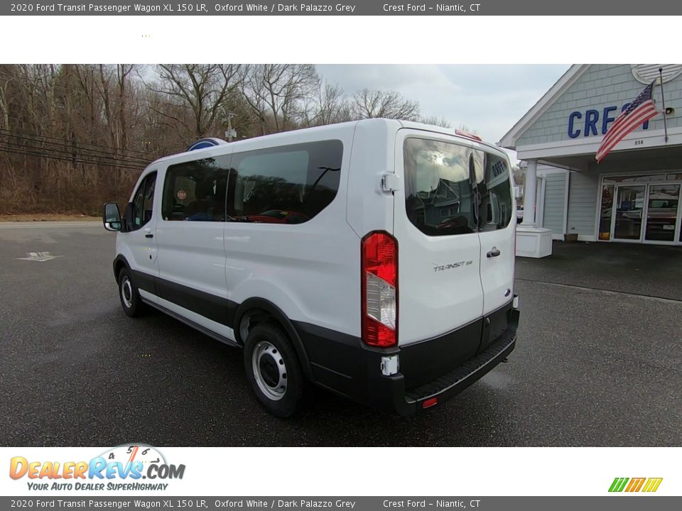 2020 Ford Transit Passenger Wagon XL 150 LR Oxford White / Dark Palazzo Grey Photo #5