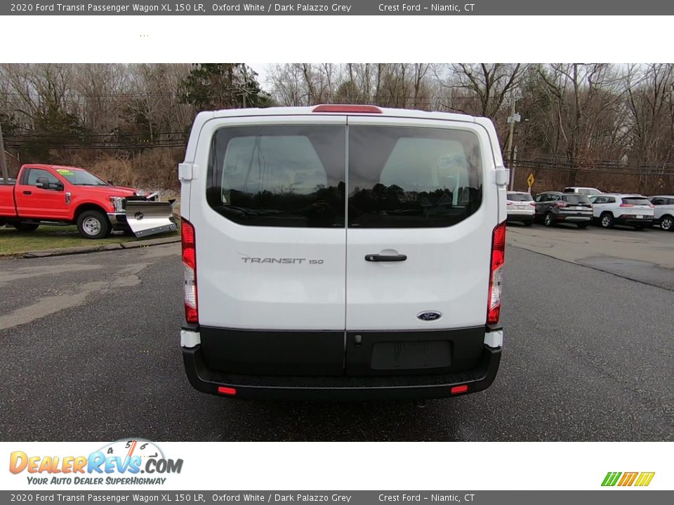 2020 Ford Transit Passenger Wagon XL 150 LR Oxford White / Dark Palazzo Grey Photo #6