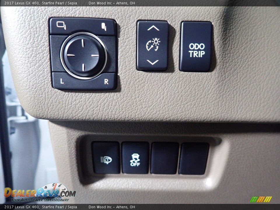 2017 Lexus GX 460 Starfire Pearl / Sepia Photo #35