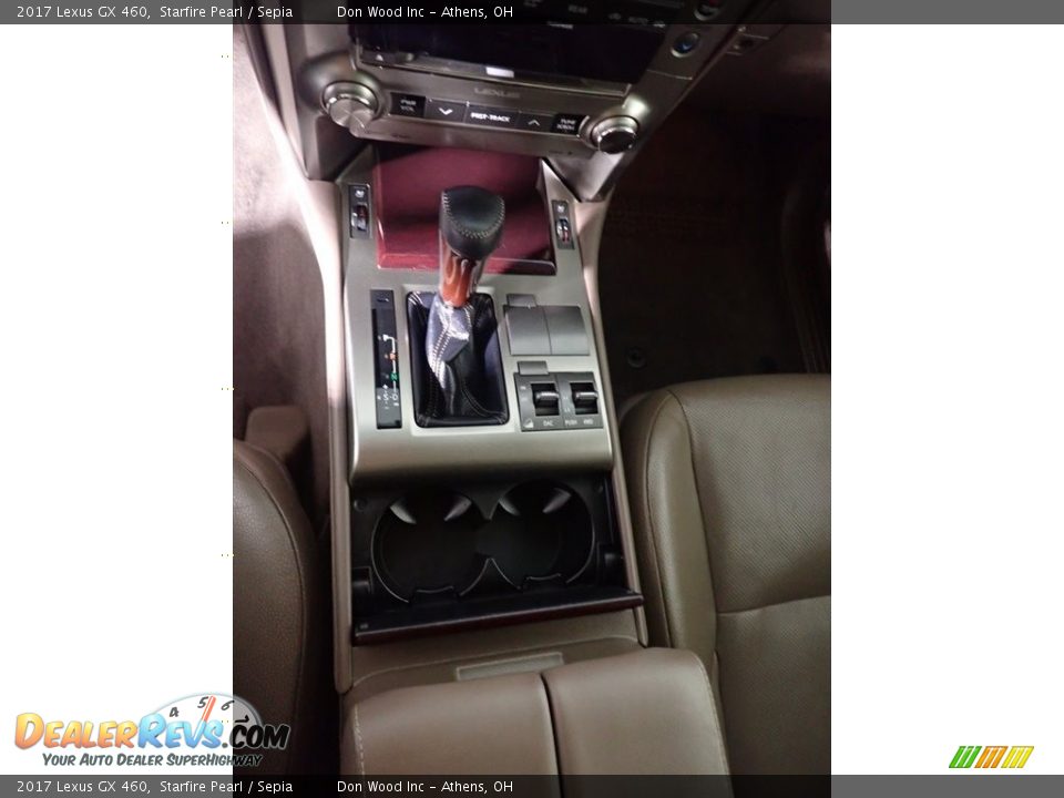 2017 Lexus GX 460 Starfire Pearl / Sepia Photo #36