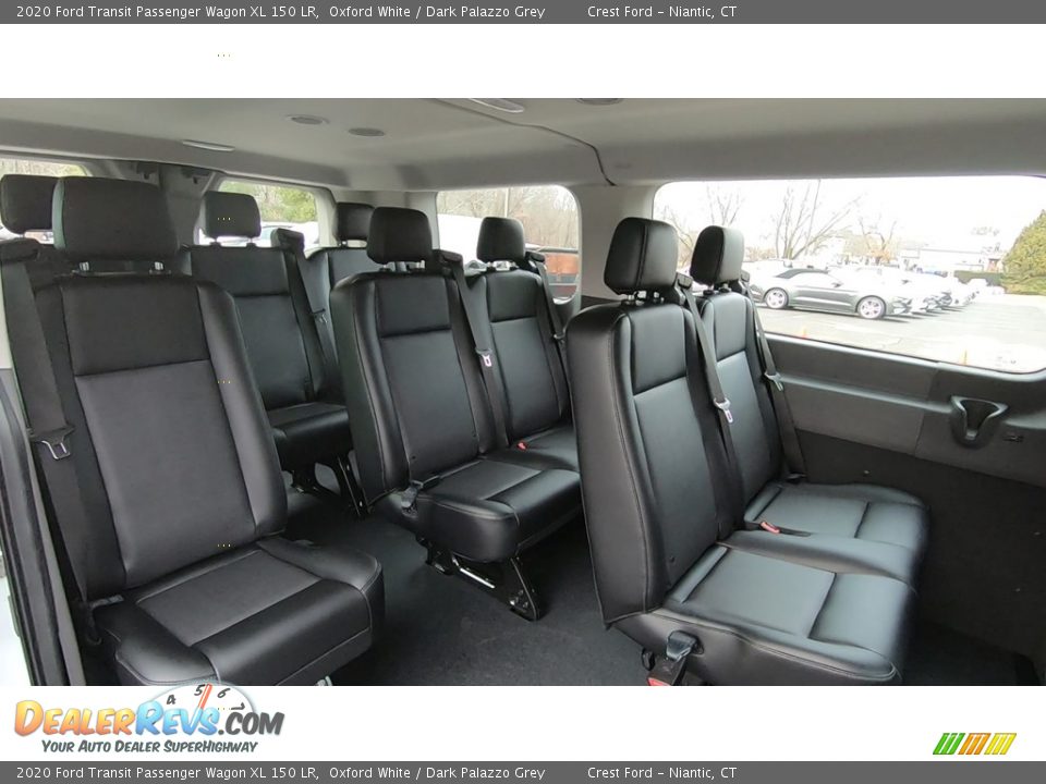 Rear Seat of 2020 Ford Transit Passenger Wagon XL 150 LR Photo #20