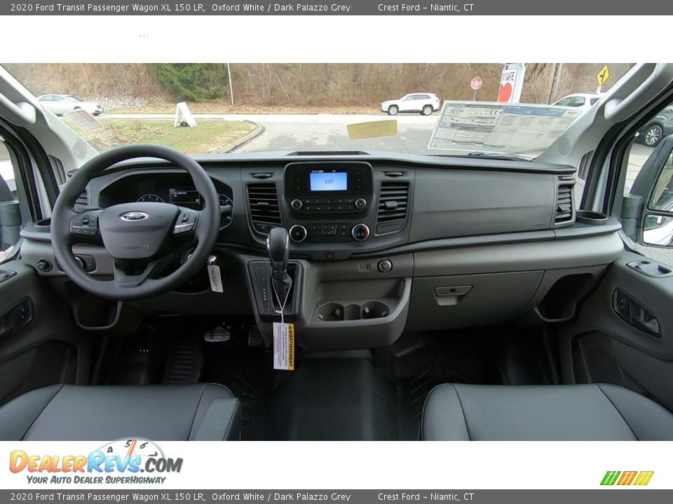 Dashboard of 2020 Ford Transit Passenger Wagon XL 150 LR Photo #21