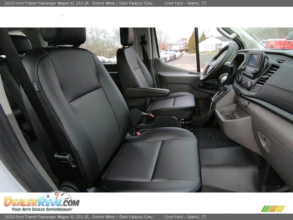 Front Seat of 2020 Ford Transit Passenger Wagon XL 150 LR Photo #22