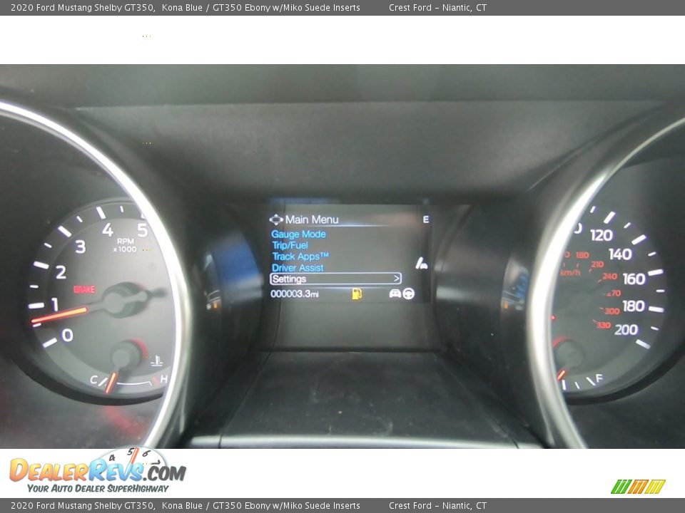 2020 Ford Mustang Shelby GT350 Gauges Photo #13