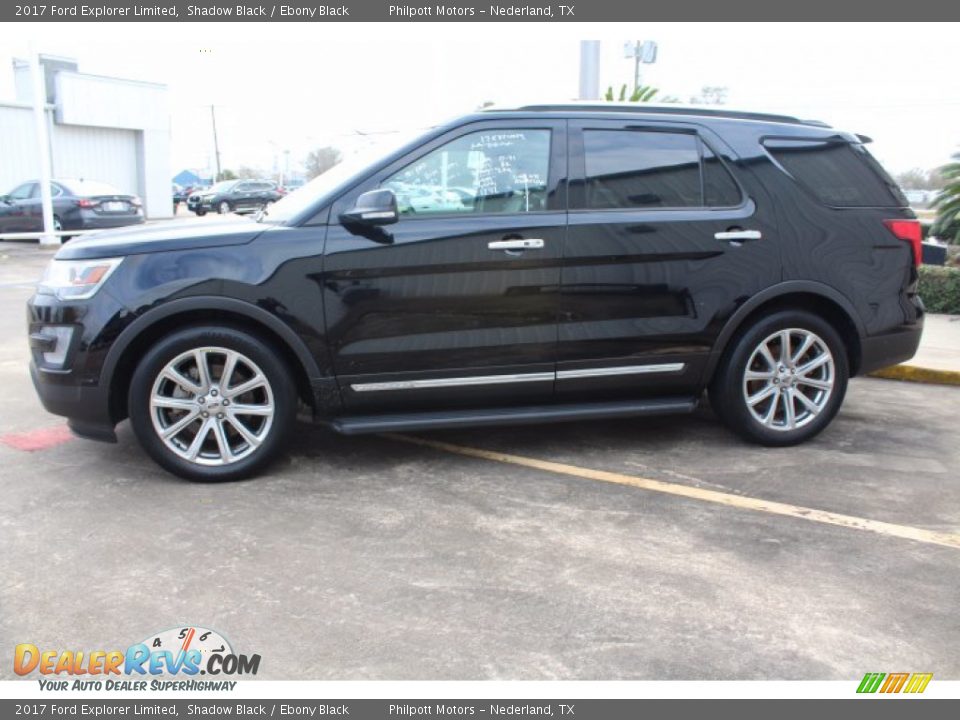 2017 Ford Explorer Limited Shadow Black / Ebony Black Photo #5