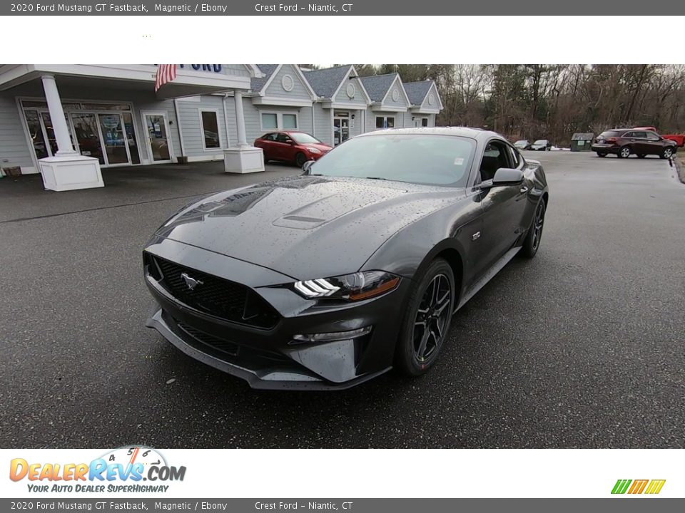 2020 Ford Mustang GT Fastback Magnetic / Ebony Photo #3