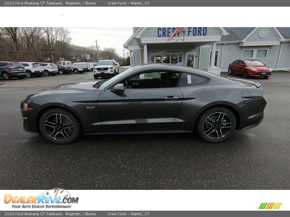 2020 Ford Mustang GT Fastback Magnetic / Ebony Photo #4