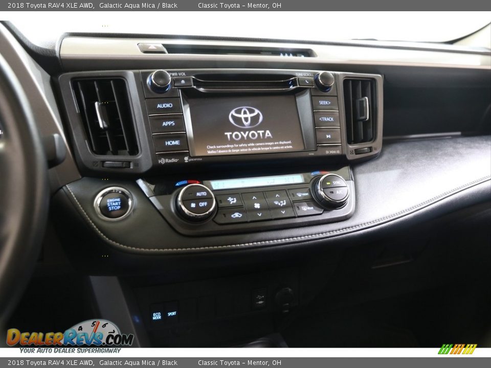 2018 Toyota RAV4 XLE AWD Galactic Aqua Mica / Black Photo #9