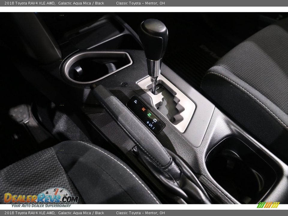 2018 Toyota RAV4 XLE AWD Galactic Aqua Mica / Black Photo #13