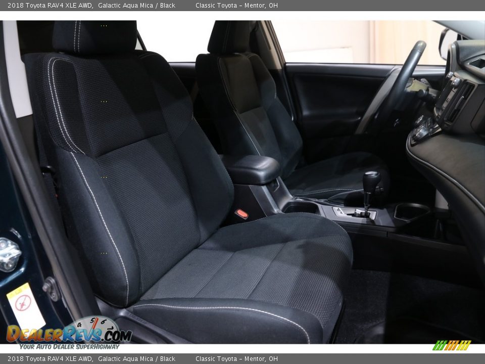2018 Toyota RAV4 XLE AWD Galactic Aqua Mica / Black Photo #14