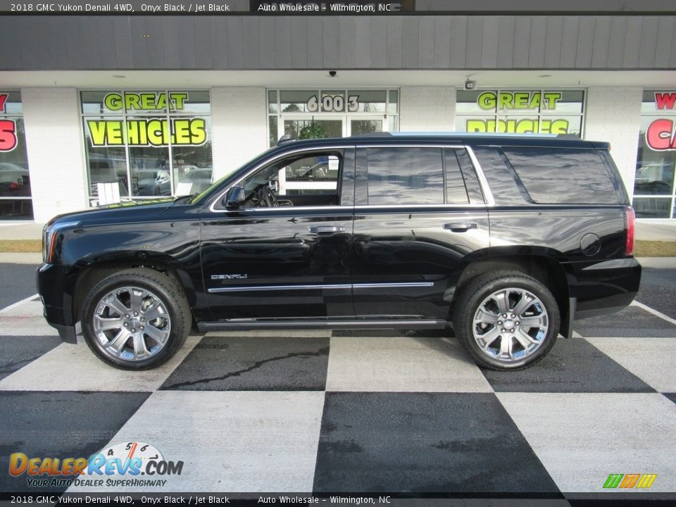 2018 GMC Yukon Denali 4WD Onyx Black / Jet Black Photo #1
