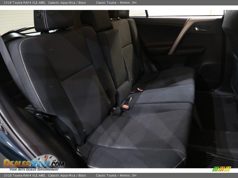 2018 Toyota RAV4 XLE AWD Galactic Aqua Mica / Black Photo #15