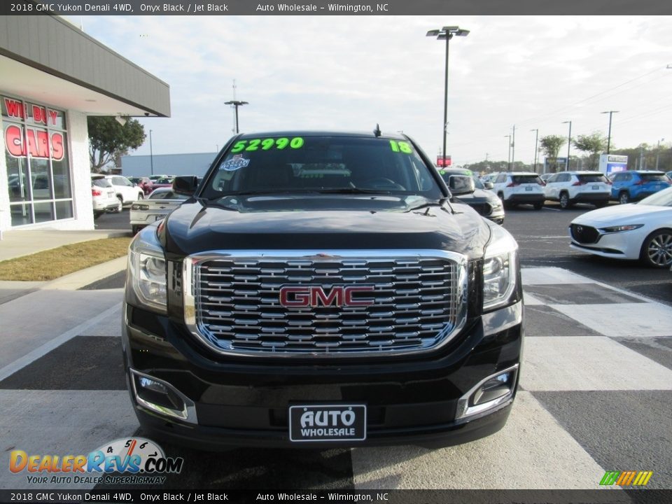2018 GMC Yukon Denali 4WD Onyx Black / Jet Black Photo #2
