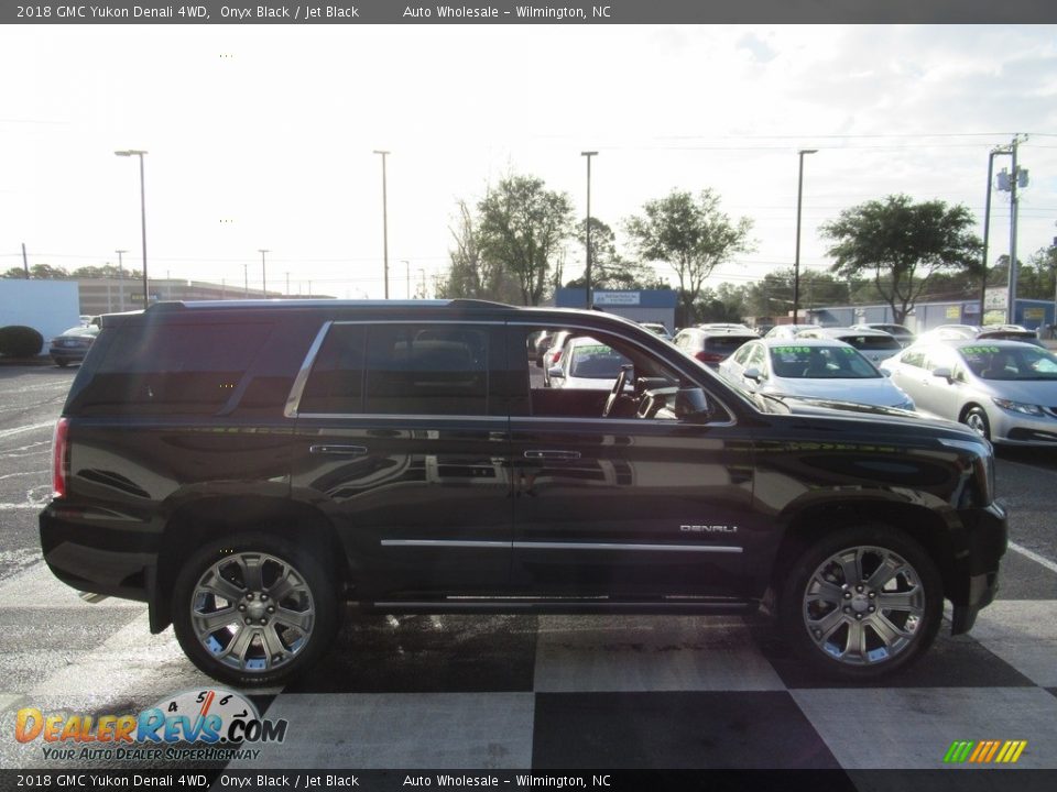 2018 GMC Yukon Denali 4WD Onyx Black / Jet Black Photo #3