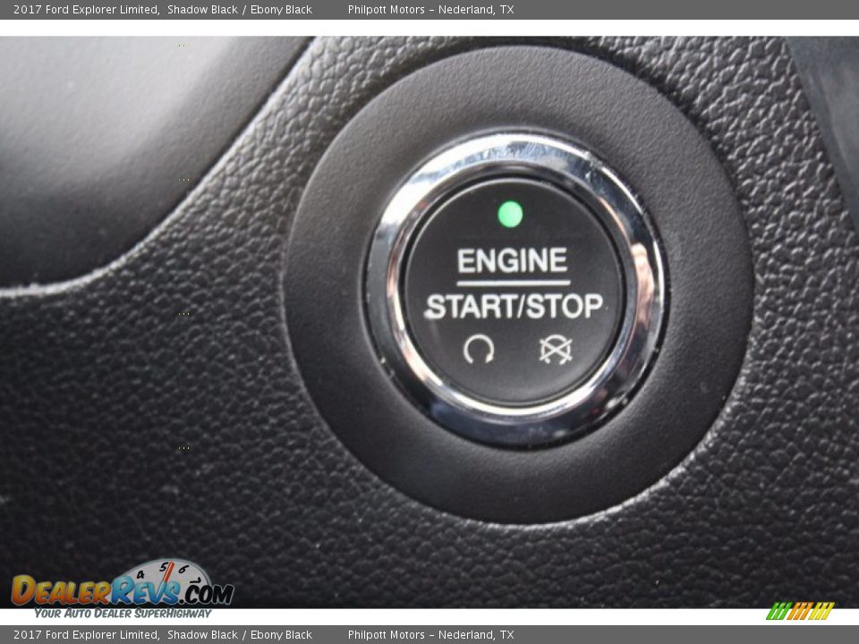 2017 Ford Explorer Limited Shadow Black / Ebony Black Photo #19
