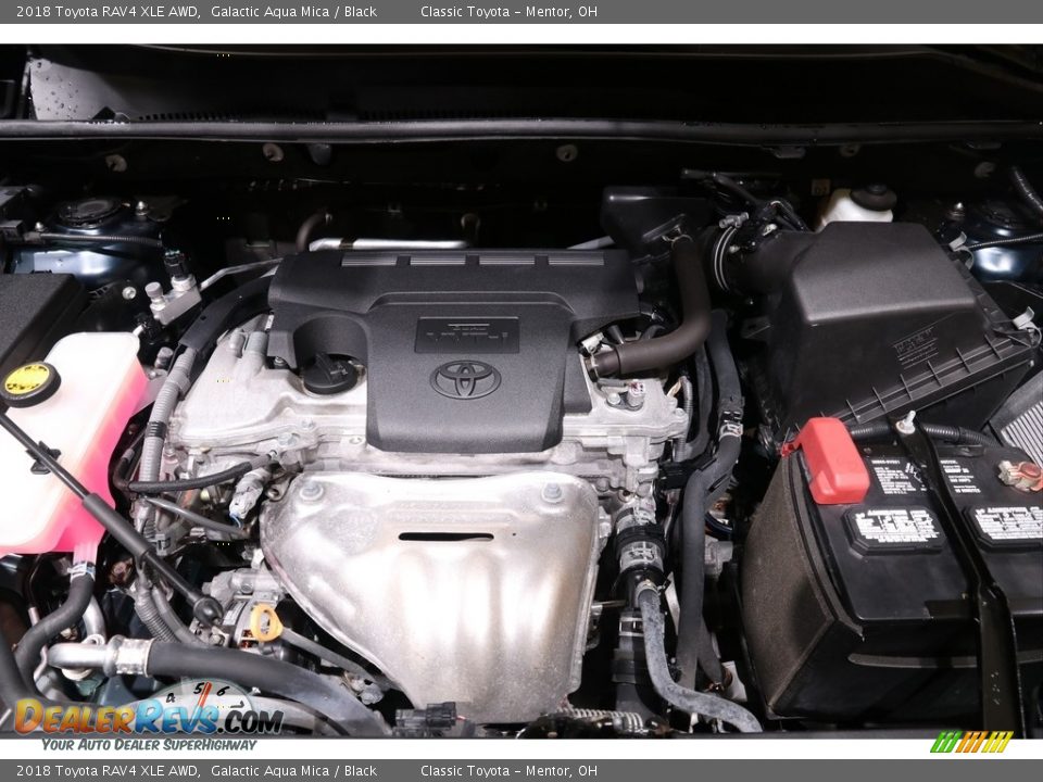 2018 Toyota RAV4 XLE AWD Galactic Aqua Mica / Black Photo #18