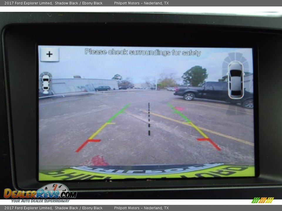 2017 Ford Explorer Limited Shadow Black / Ebony Black Photo #20