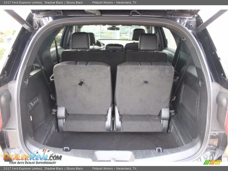 2017 Ford Explorer Limited Shadow Black / Ebony Black Photo #25