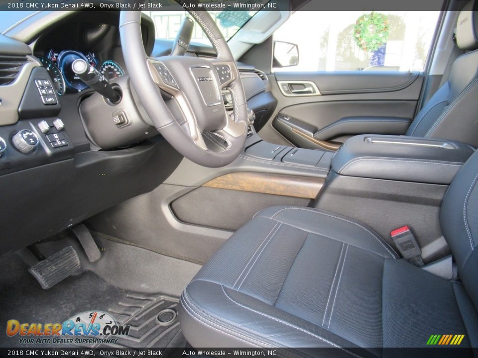 2018 GMC Yukon Denali 4WD Onyx Black / Jet Black Photo #9