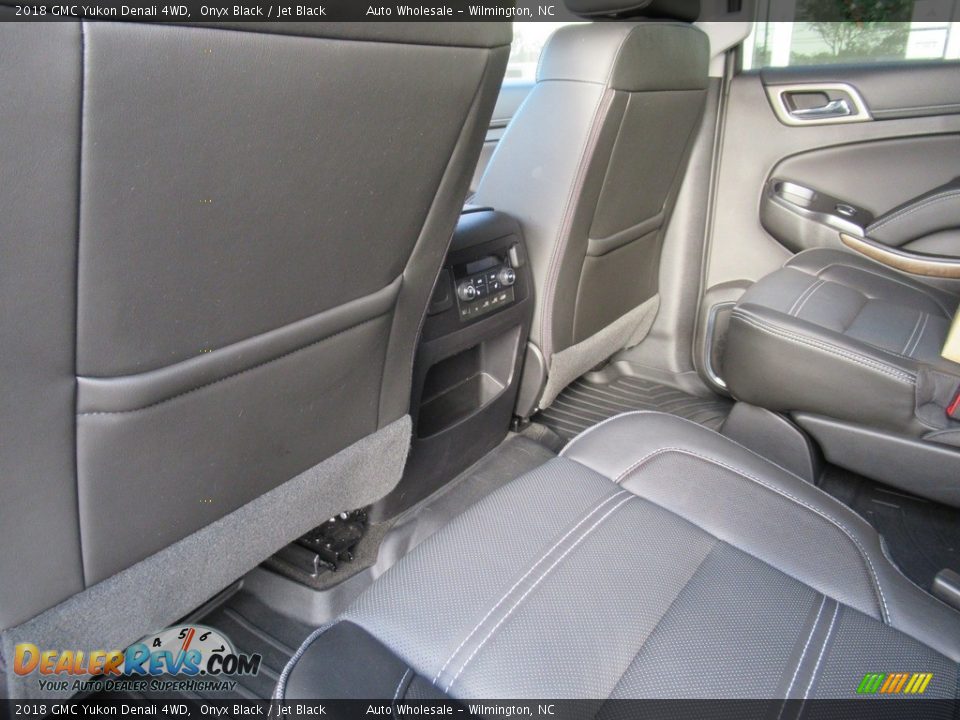 2018 GMC Yukon Denali 4WD Onyx Black / Jet Black Photo #10