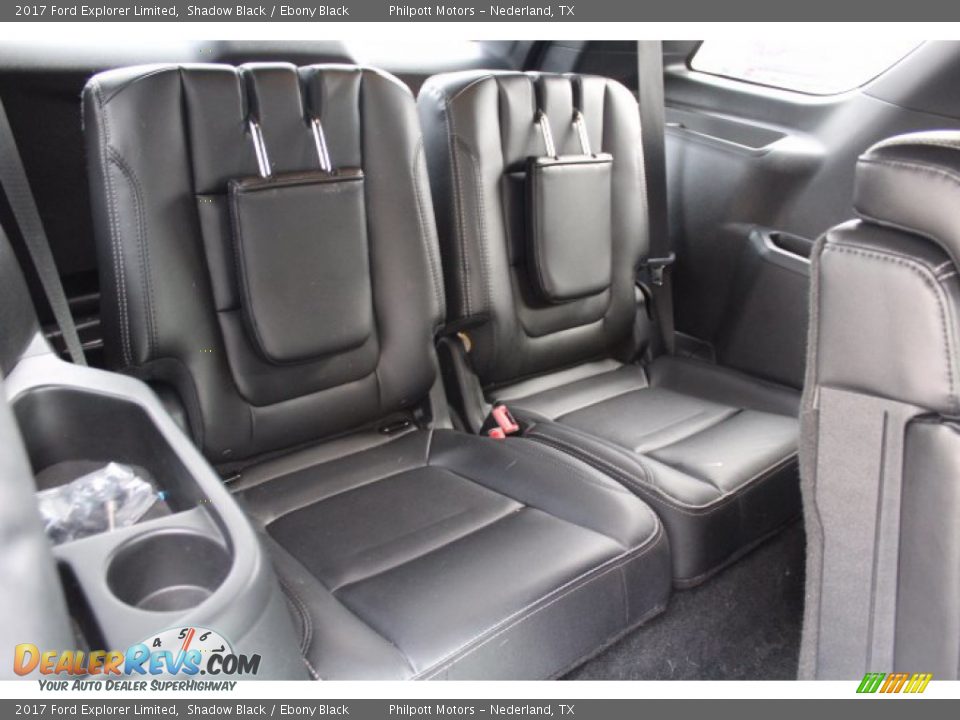 2017 Ford Explorer Limited Shadow Black / Ebony Black Photo #29