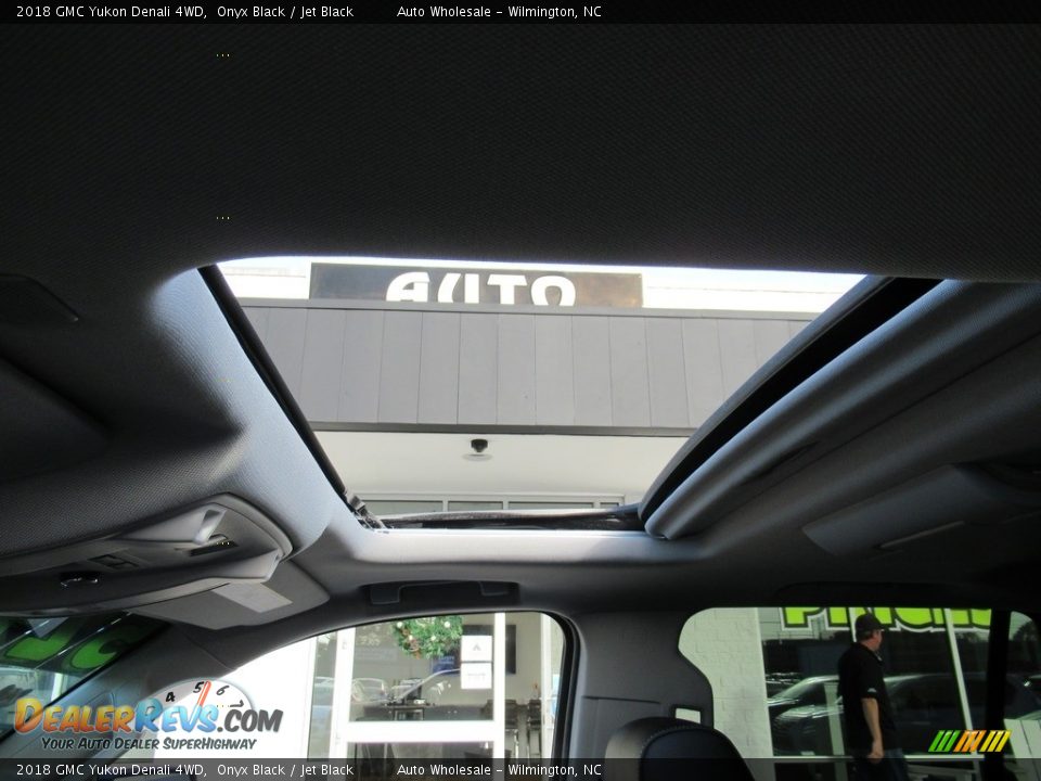 2018 GMC Yukon Denali 4WD Onyx Black / Jet Black Photo #13