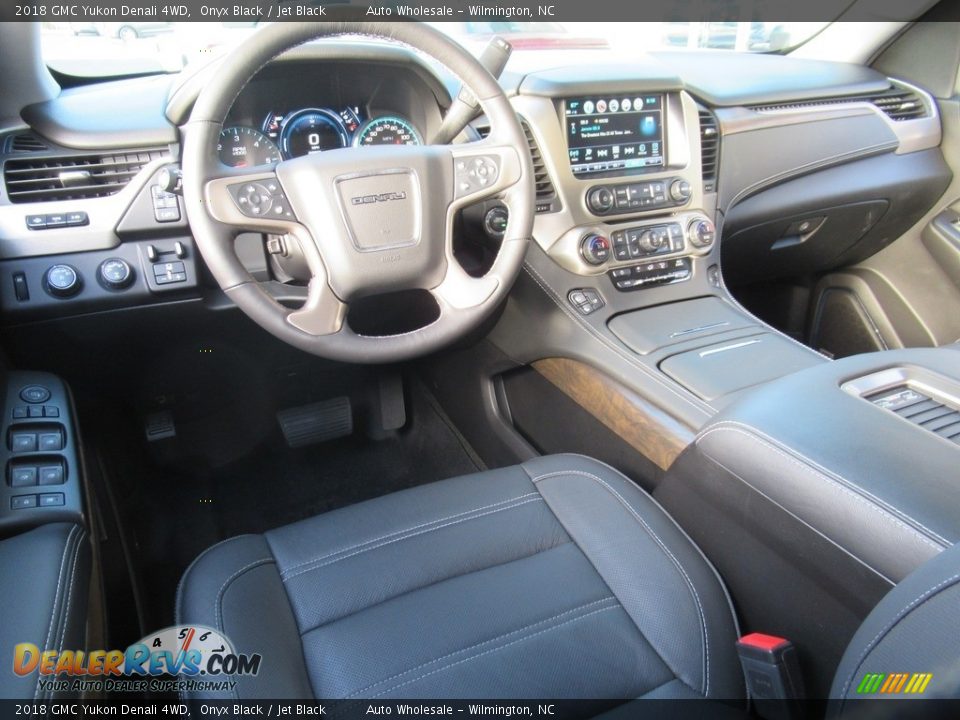 2018 GMC Yukon Denali 4WD Onyx Black / Jet Black Photo #14