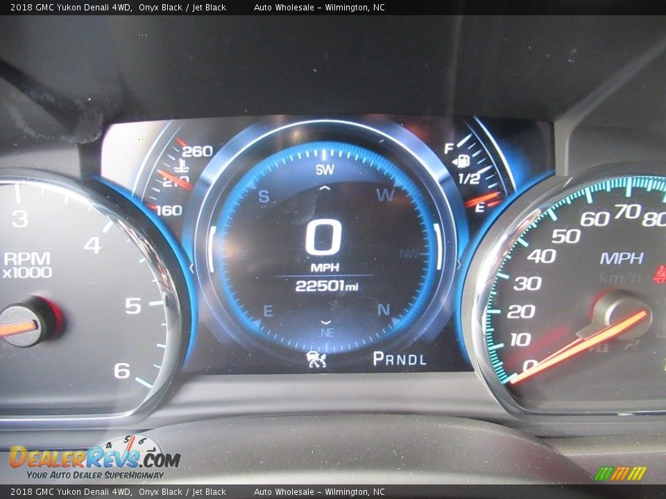2018 GMC Yukon Denali 4WD Onyx Black / Jet Black Photo #15