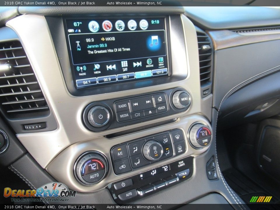 2018 GMC Yukon Denali 4WD Onyx Black / Jet Black Photo #17
