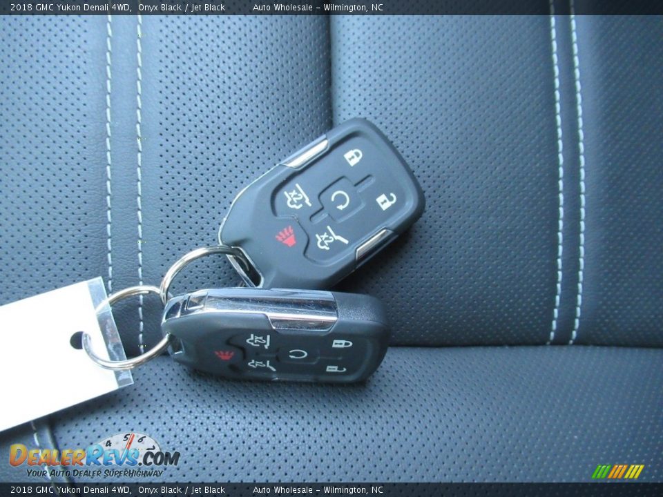 2018 GMC Yukon Denali 4WD Onyx Black / Jet Black Photo #20