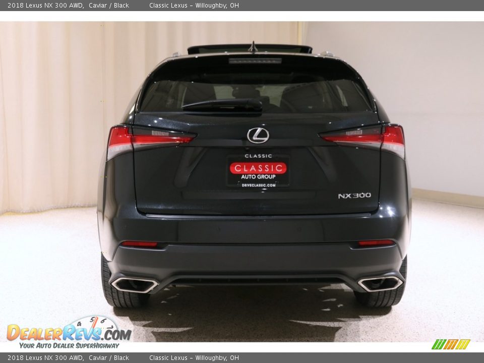2018 Lexus NX 300 AWD Caviar / Black Photo #19