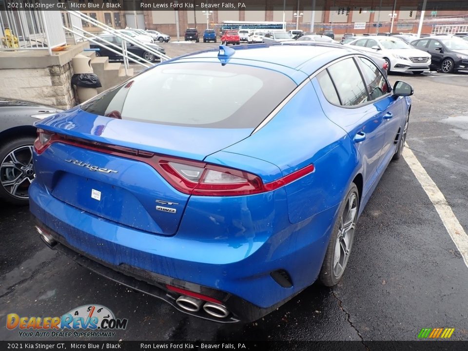 2021 Kia Stinger GT Micro Blue / Black Photo #2