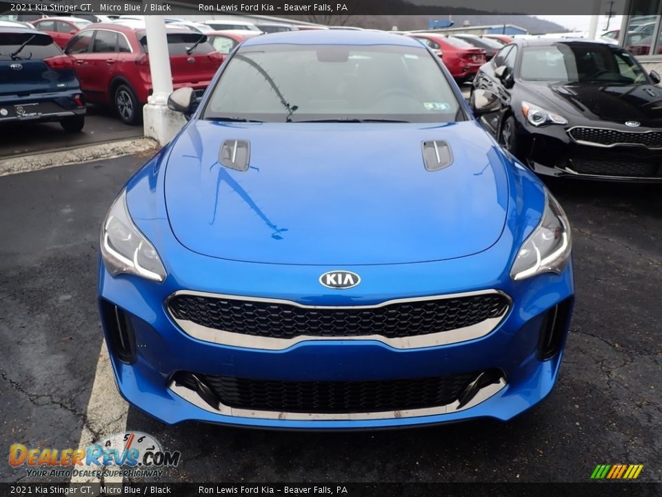 2021 Kia Stinger GT Micro Blue / Black Photo #4