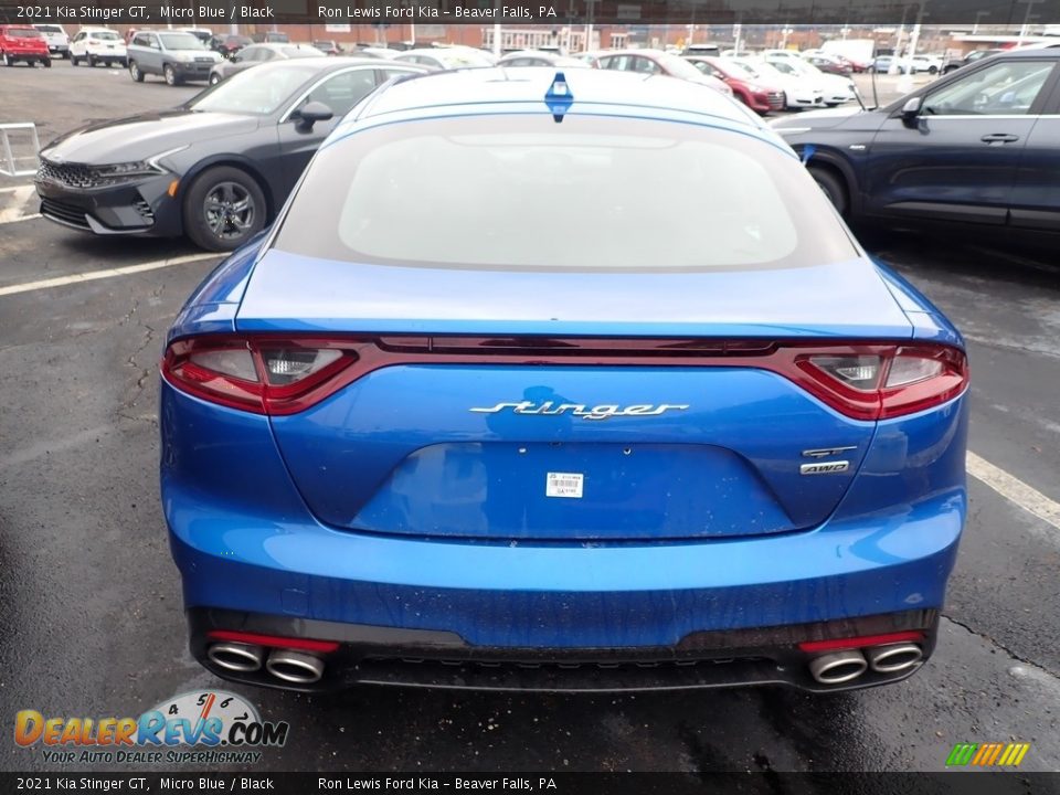 2021 Kia Stinger GT Micro Blue / Black Photo #7