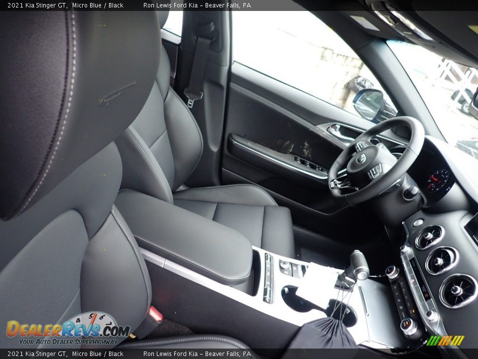 2021 Kia Stinger GT Micro Blue / Black Photo #8