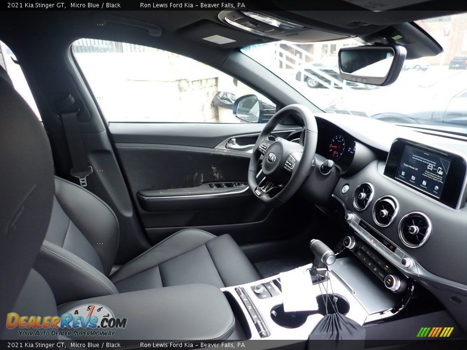 2021 Kia Stinger GT Micro Blue / Black Photo #9