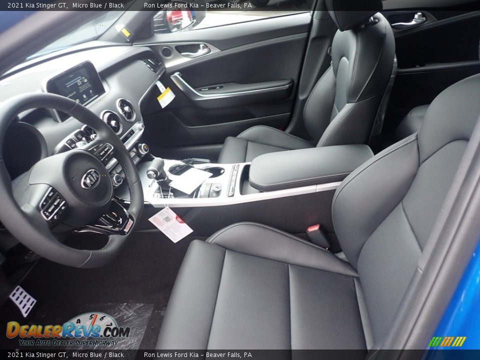 2021 Kia Stinger GT Micro Blue / Black Photo #11