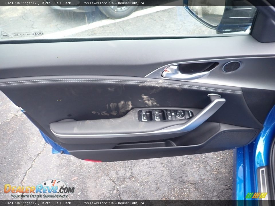 2021 Kia Stinger GT Micro Blue / Black Photo #12