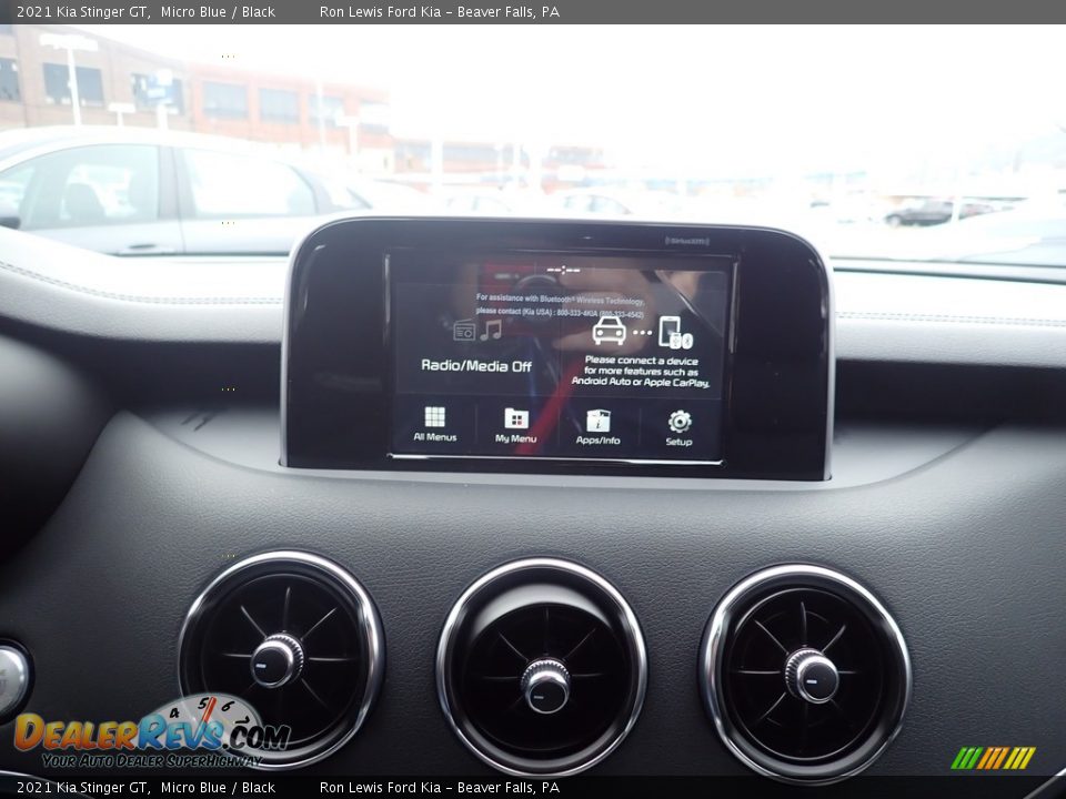 2021 Kia Stinger GT Micro Blue / Black Photo #14