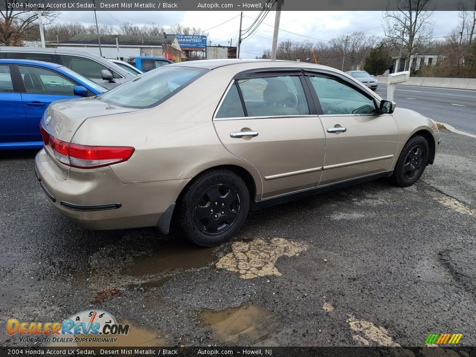 2004 Honda Accord LX Sedan Desert Mist Metallic / Black Photo #3