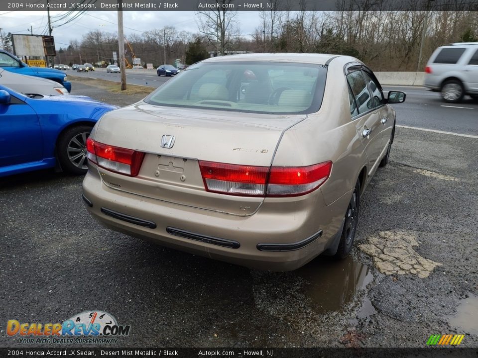 2004 Honda Accord LX Sedan Desert Mist Metallic / Black Photo #4