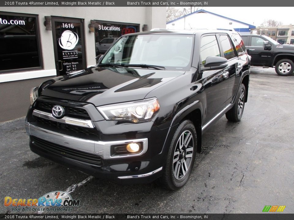 2018 Toyota 4Runner Limited Midnight Black Metallic / Black Photo #2