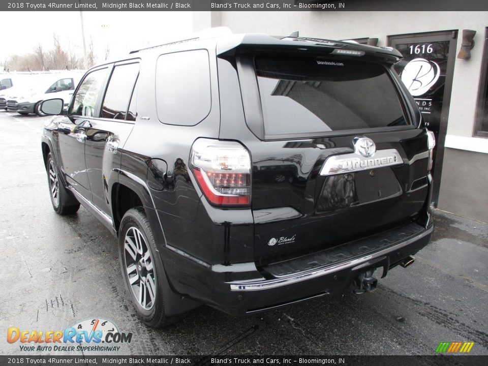 2018 Toyota 4Runner Limited Midnight Black Metallic / Black Photo #3