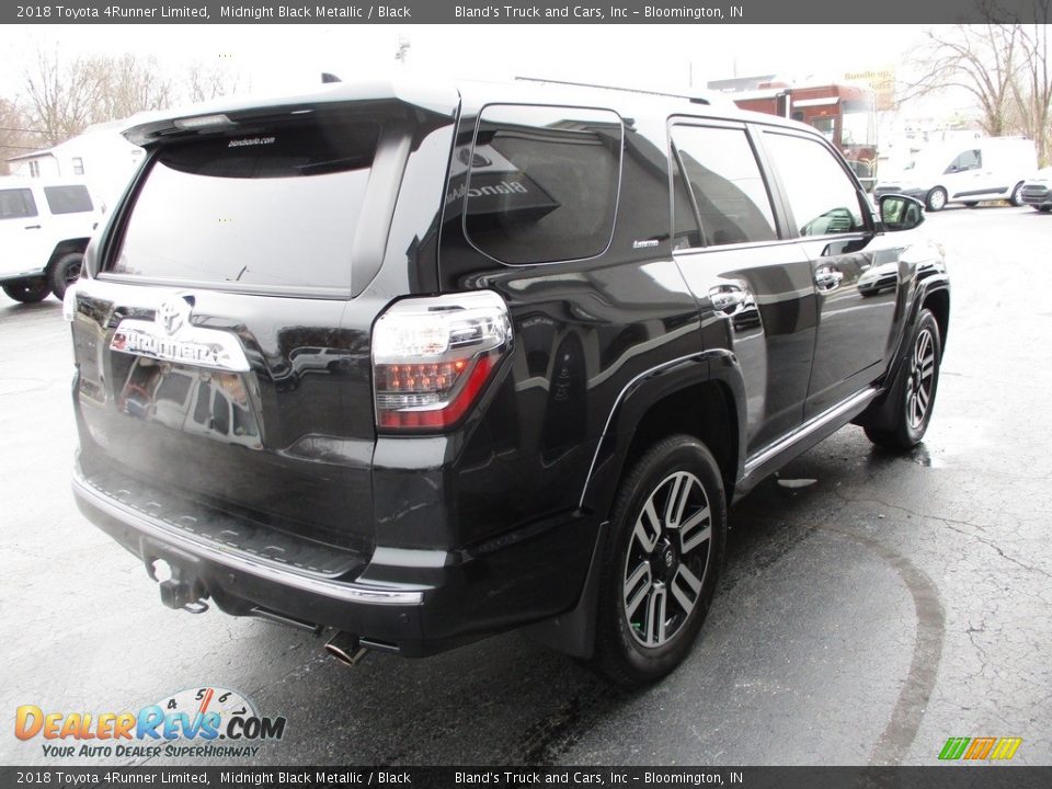 2018 Toyota 4Runner Limited Midnight Black Metallic / Black Photo #4