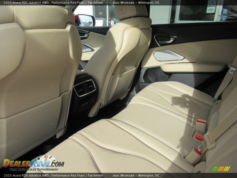 2020 Acura RDX Advance AWD Performance Red Pearl / Parchment Photo #10
